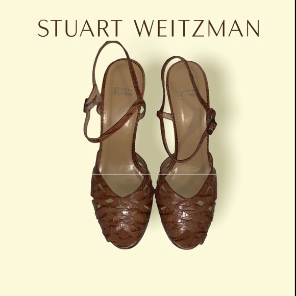 Stuart Weitzman Golitely cafe alligator, size 10 - Picture 10 of 10